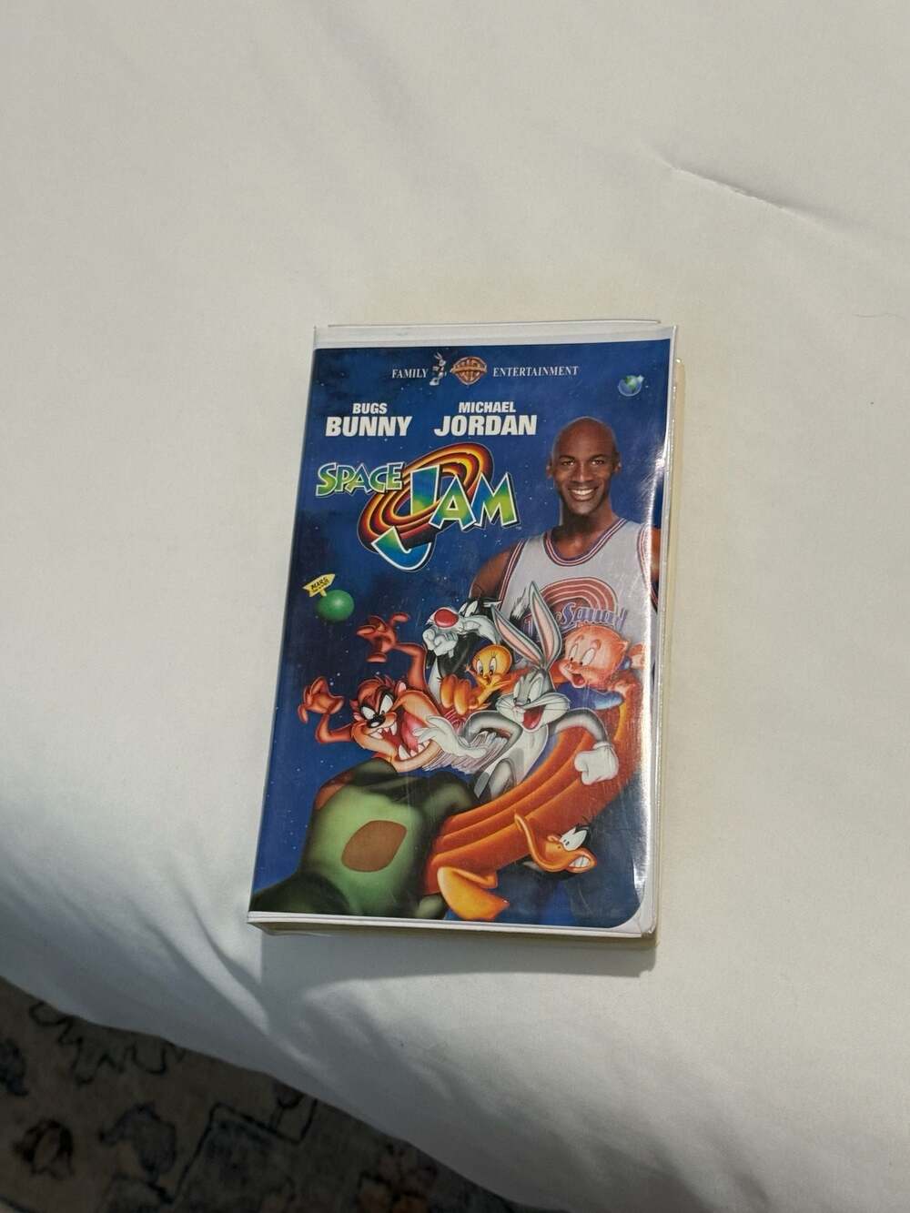 Space Jam (VHS, 1997) Michael Jordan Bugs Bunny Clamshell Case